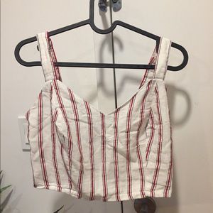 Forever 21 Tops - f21 striped crop top size medium Forever 21 Tops - f21 striped crop top size medium